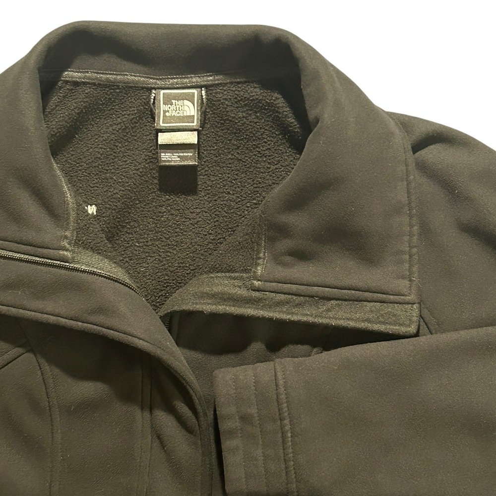 The‎ North Face Avery Jacket Black Softshell Fleece Lined Gorpcore Utility
